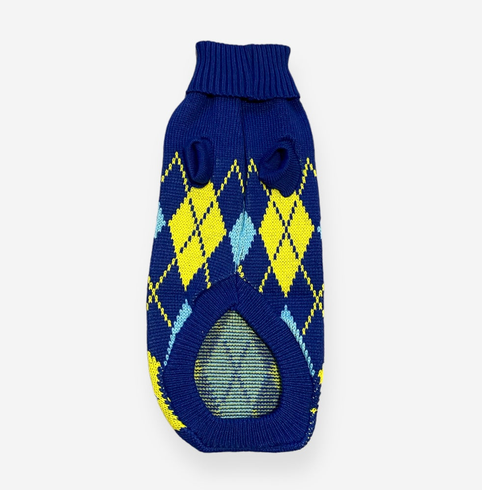 Chompa Escocia Azul
