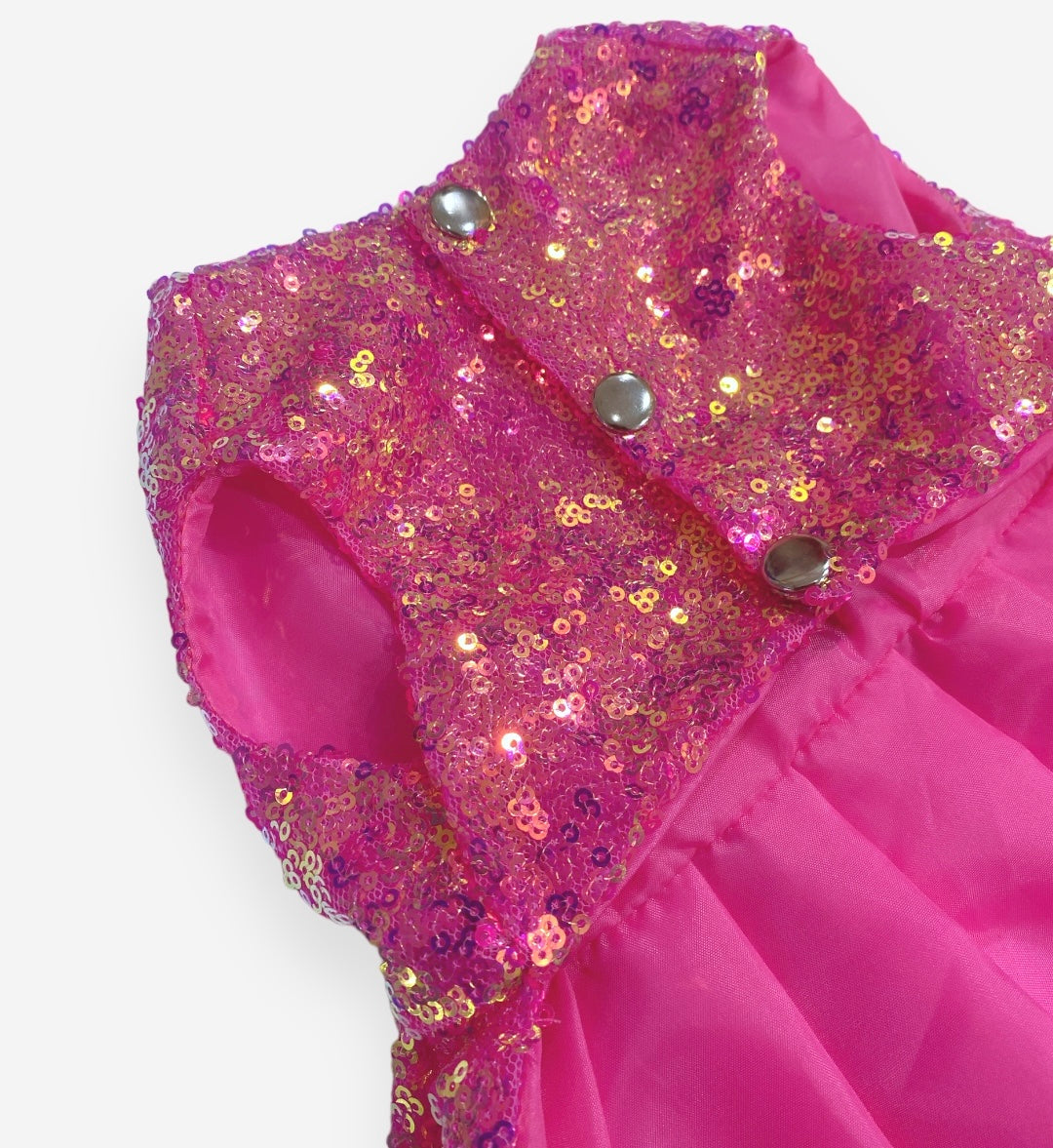 Pink diamond dress