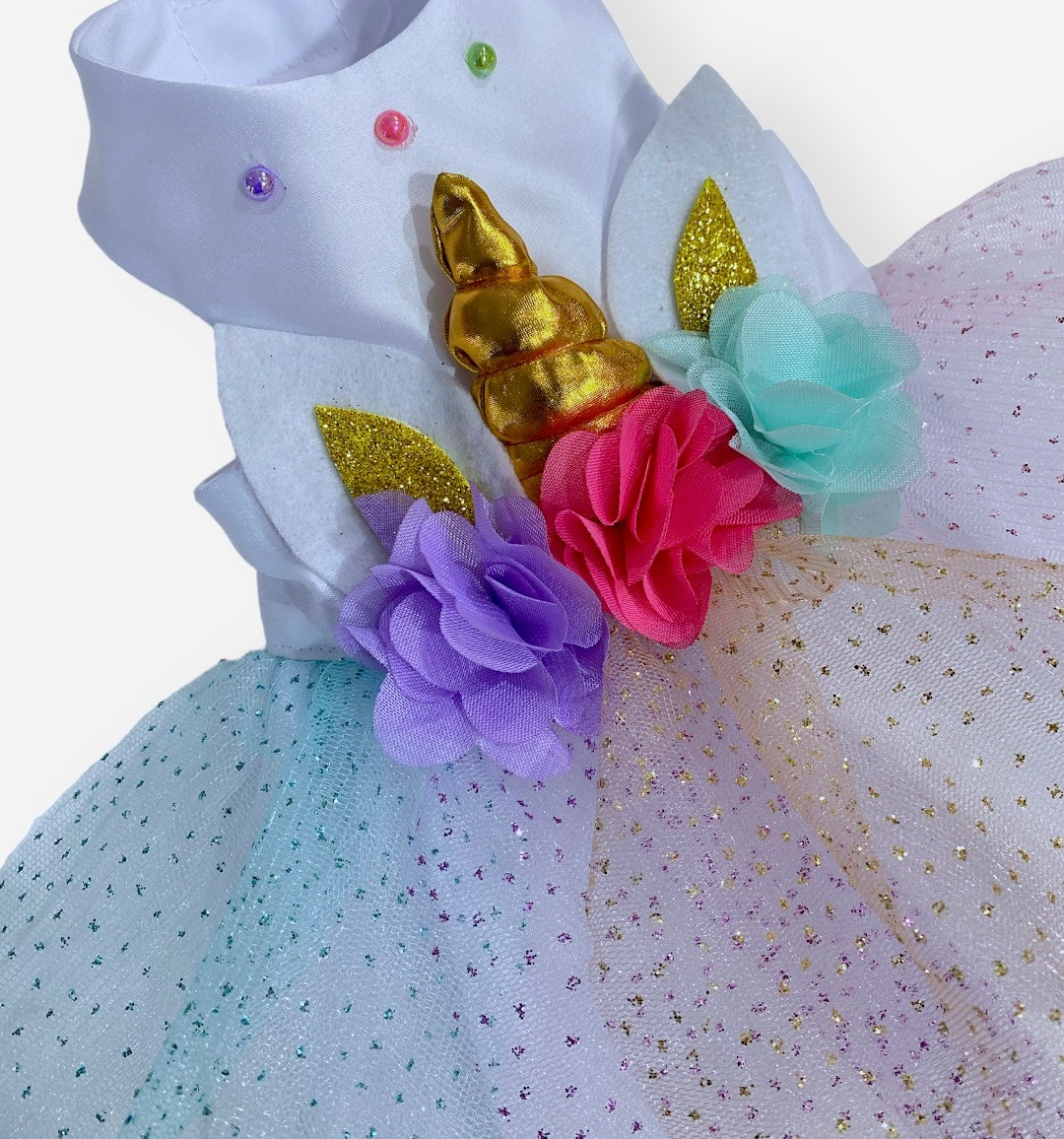Vestido White Unicorn
