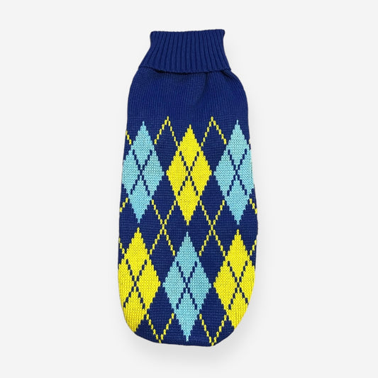 Chompa Escocia Azul
