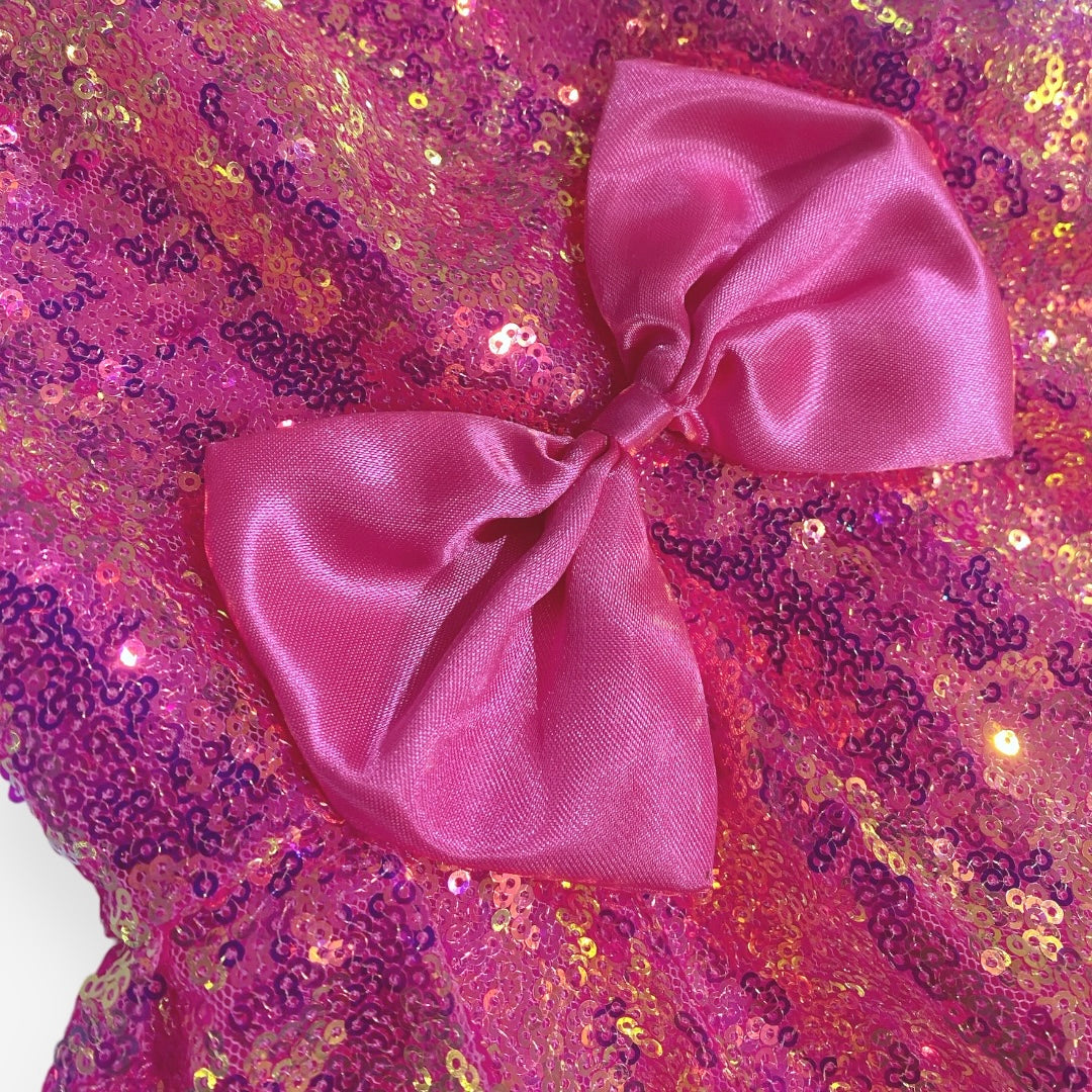 Pink diamond dress