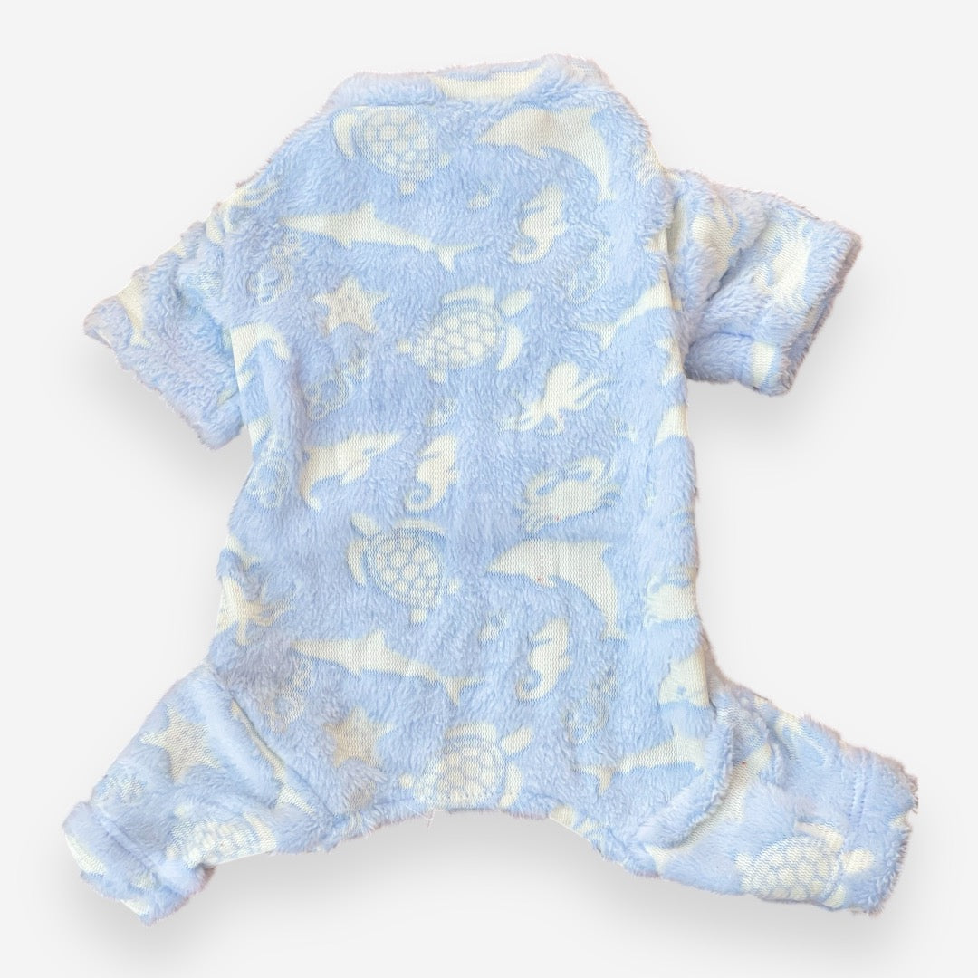 Pijama fluorescente marins