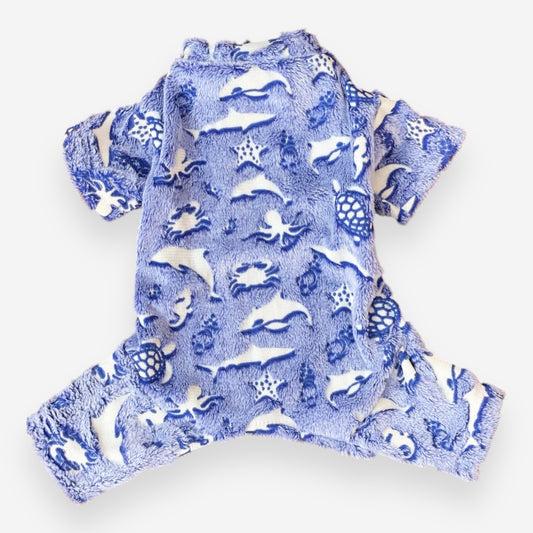 Pijama fluorescente marins