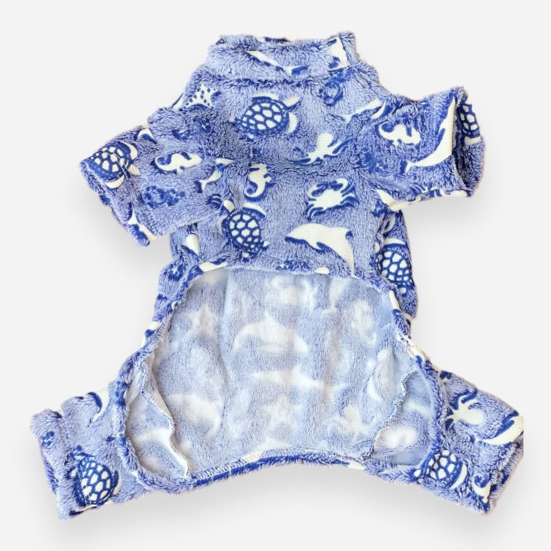 Pijama fluorescente marins