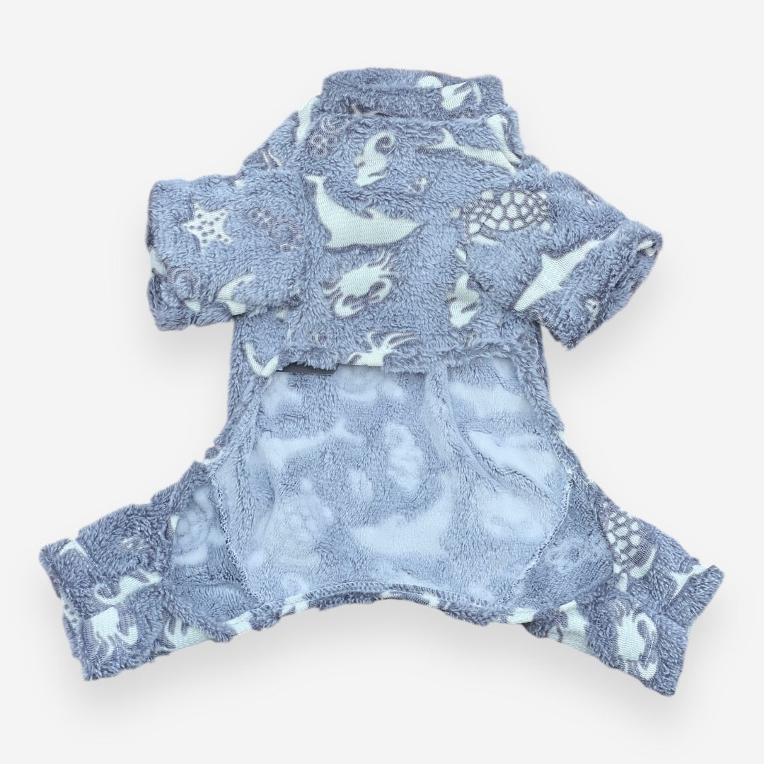 Pijama fluorescente marins