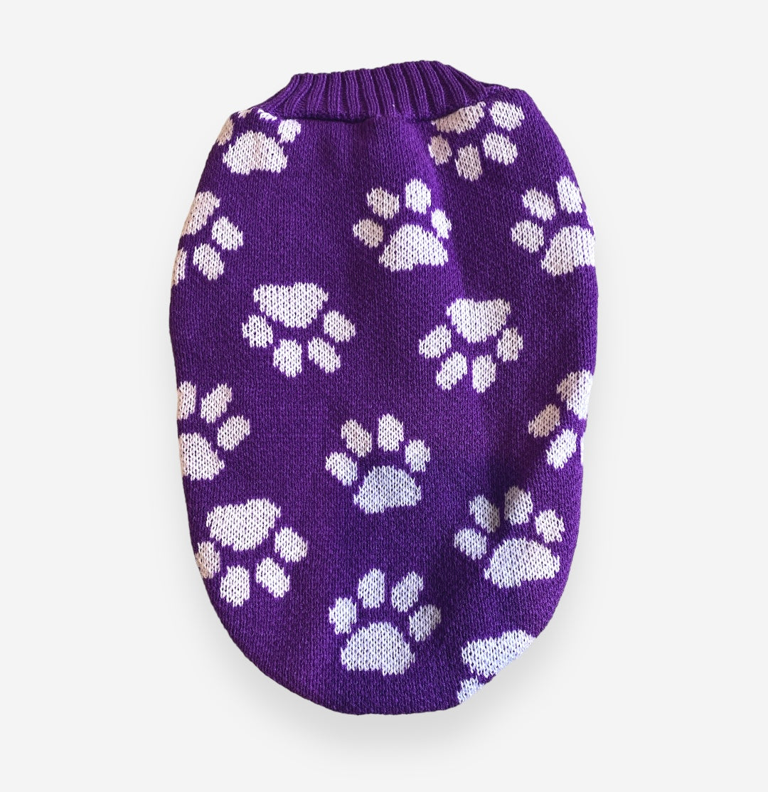 Sweater Paw Prints