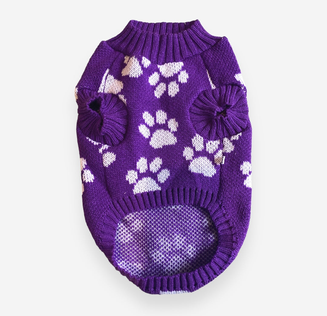 Sweater Paw Prints