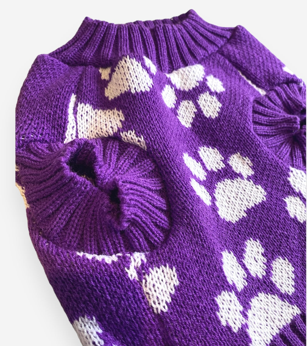 Sweater Paw Prints