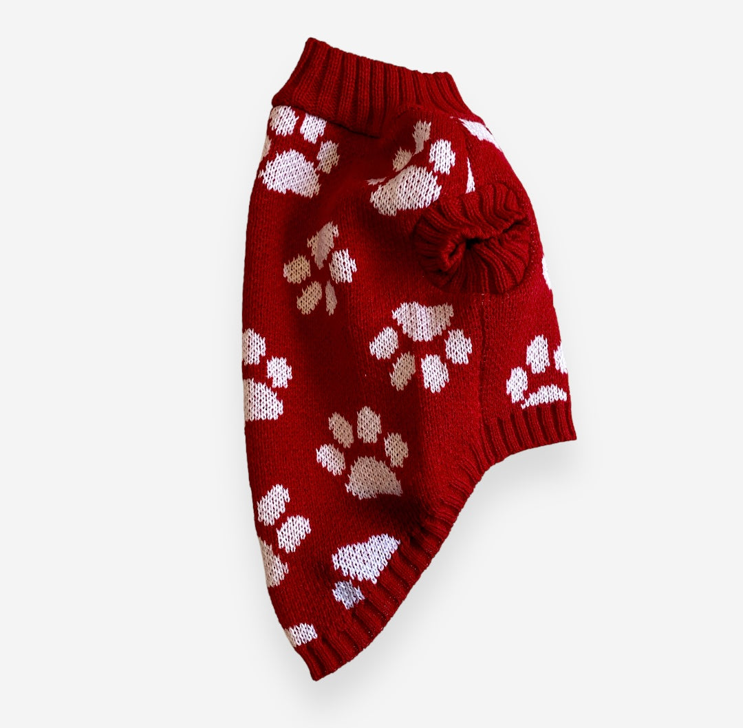 Sweater Paw Prints