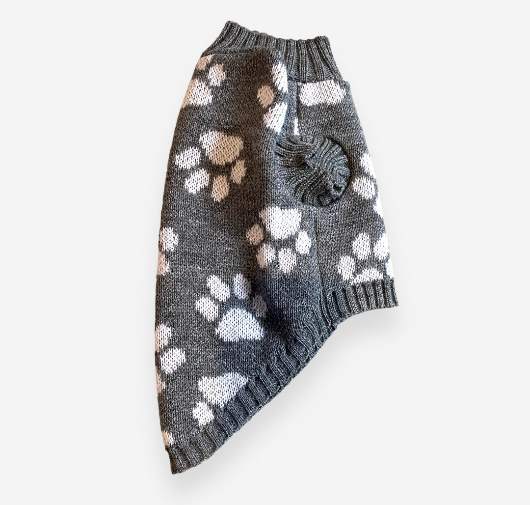 Sweater Paw Prints