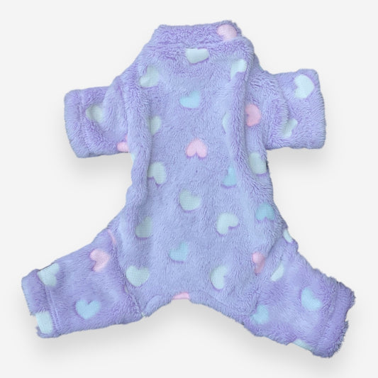 Pijama fluorescente hearts