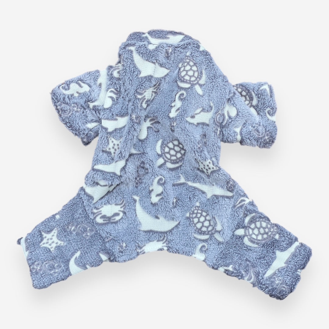 Pijama fluorescente marins