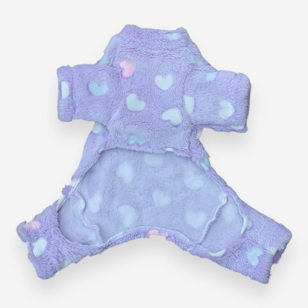 Pijama fluorescente hearts