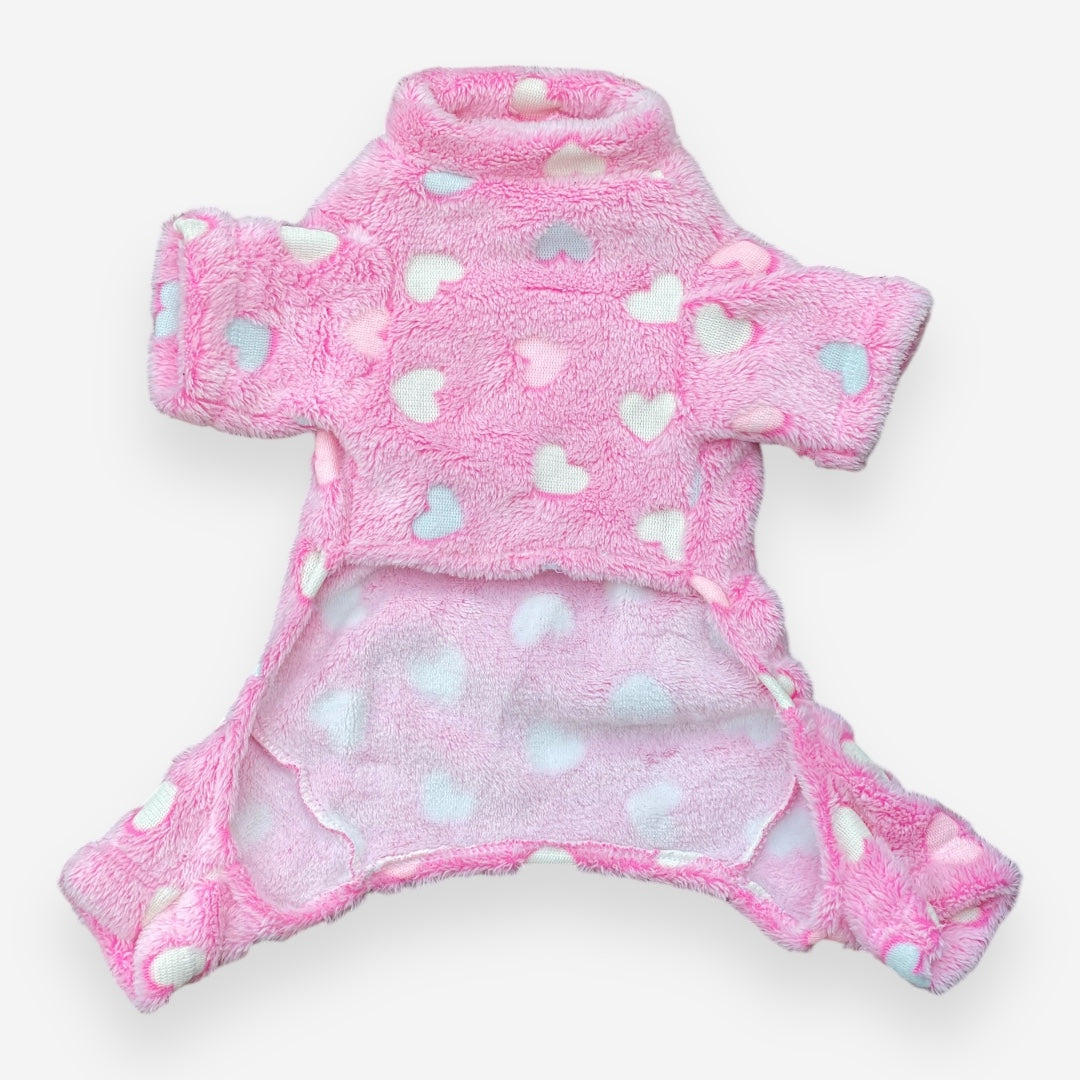 Pijama fluorescente hearts